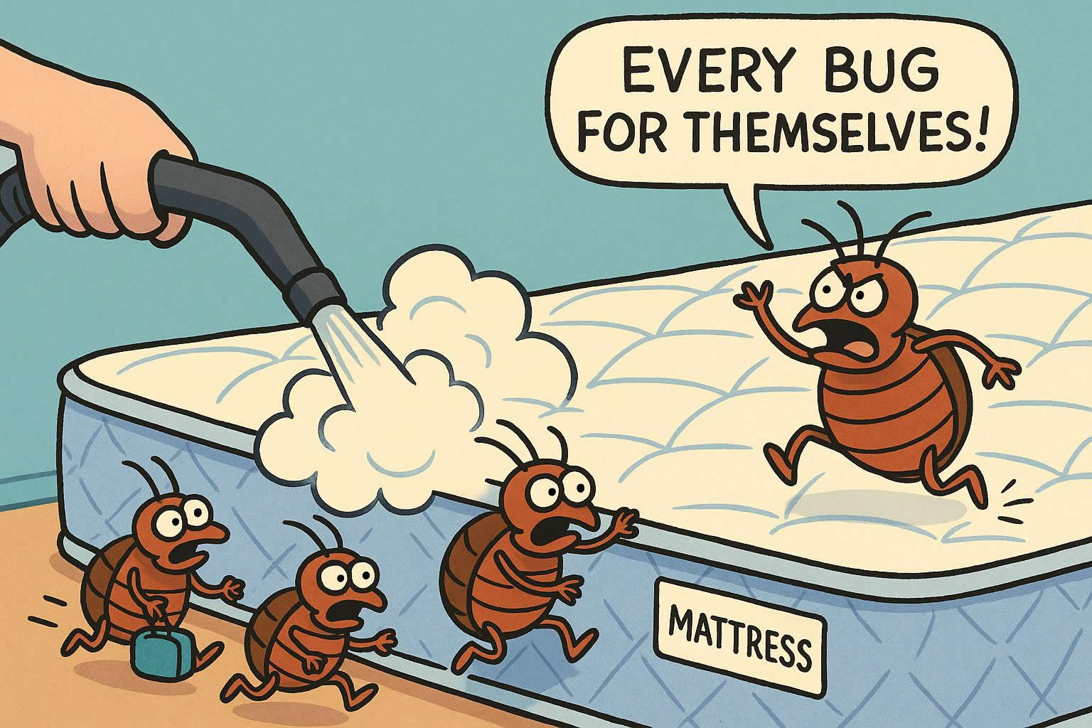 How to Steam Clean Mattresses When Infested with Bed Bugs