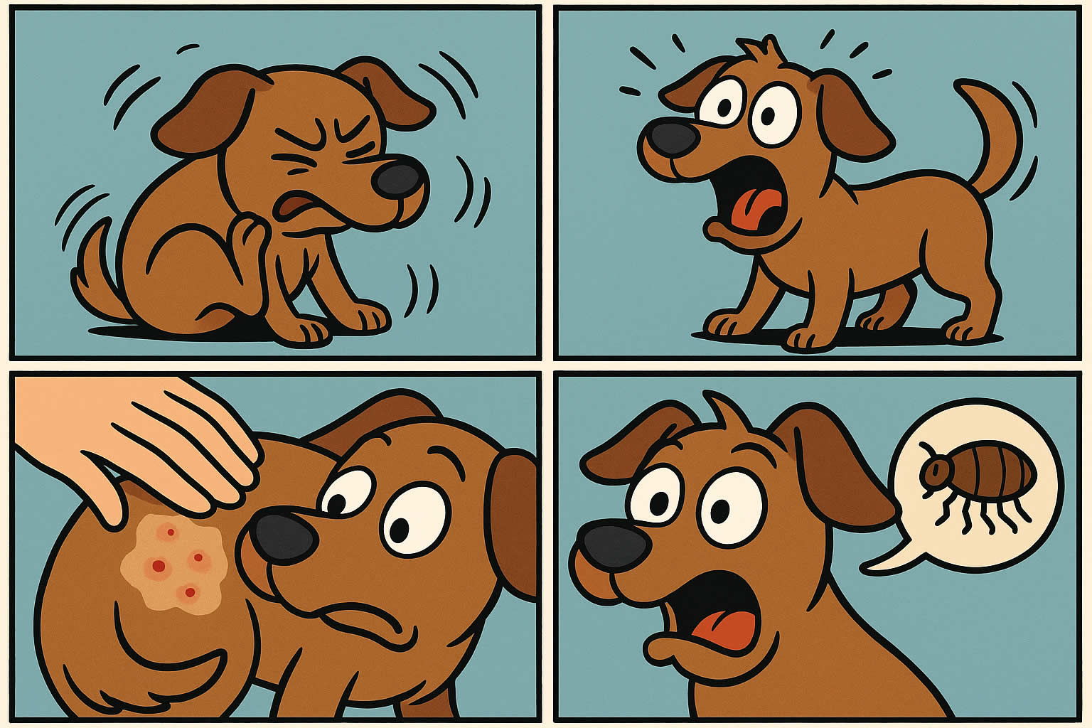What Do Flea Bites Look Like on Dogs?
