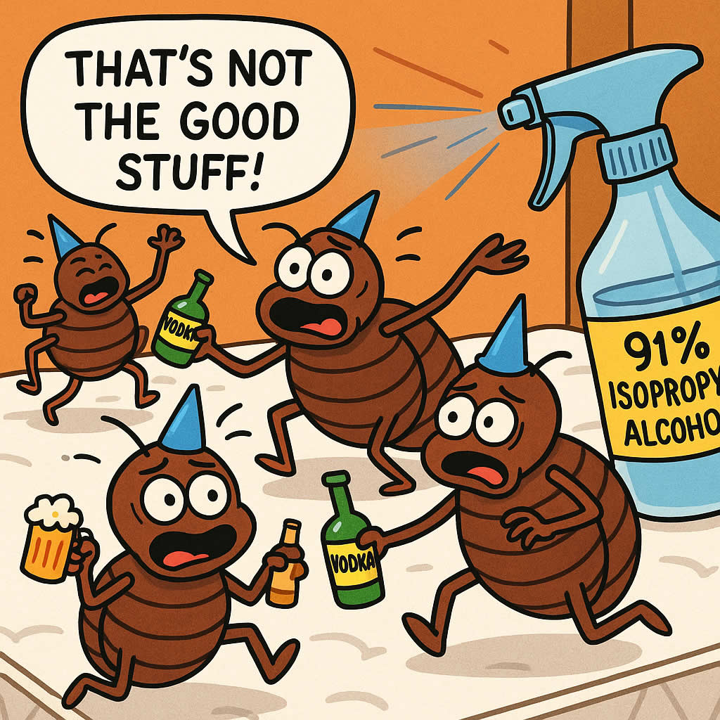What Type of Alcohol Will Kill Bed Bugs?