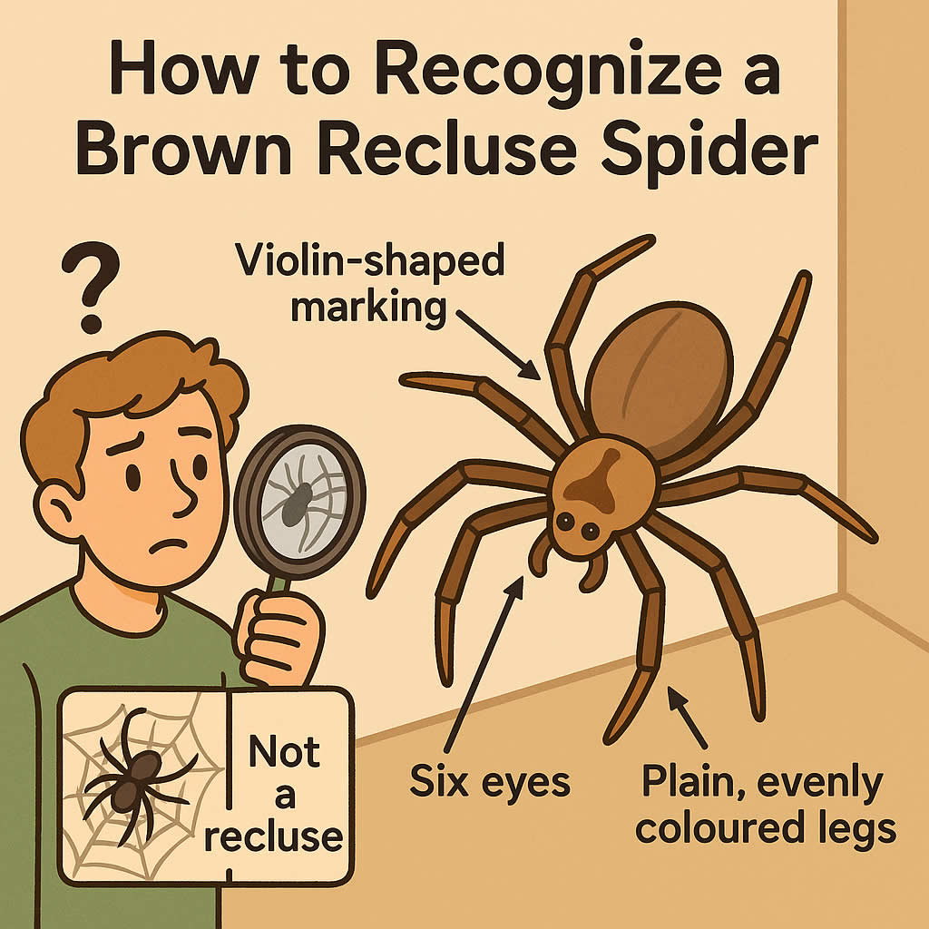 How to Recognise a Brown Recluse Spider