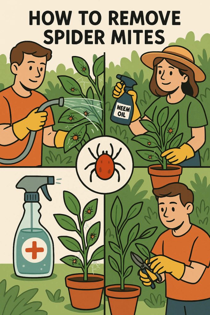 How to Remove Spider Mites