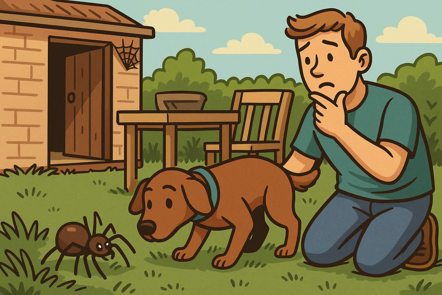 Is the False Widow Spider Dangerous to Dogs?