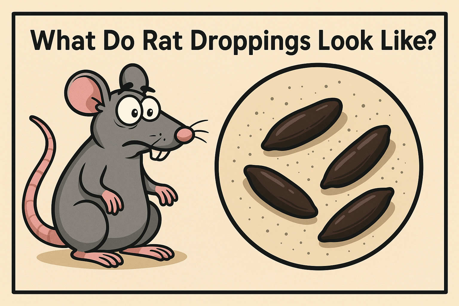 What Do Rat Droppings Look Like?