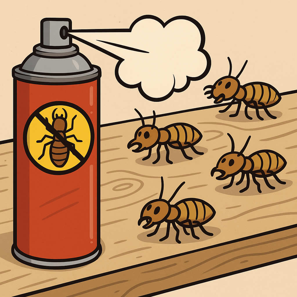 What Spray Kills Termites?