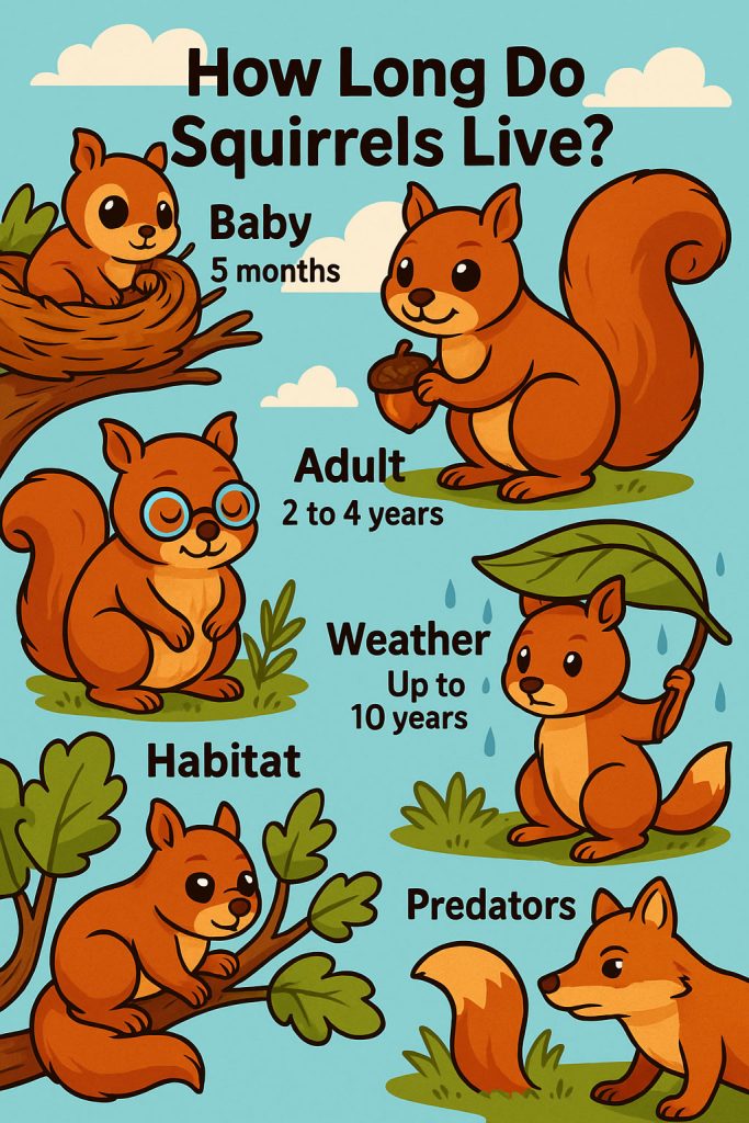 How Long Do Squirrels Live?