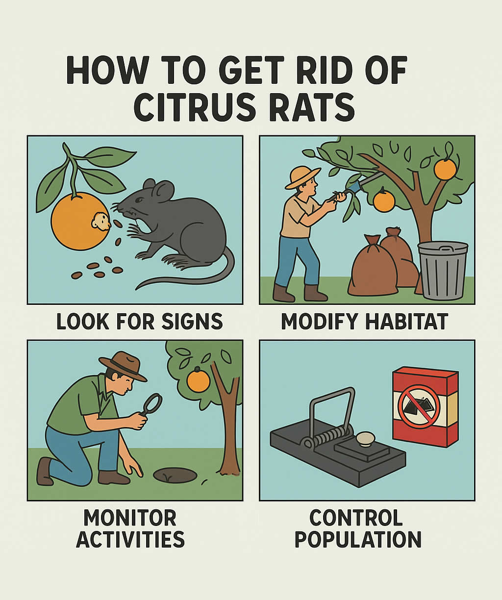 How to Get Rid of Citrus Rats