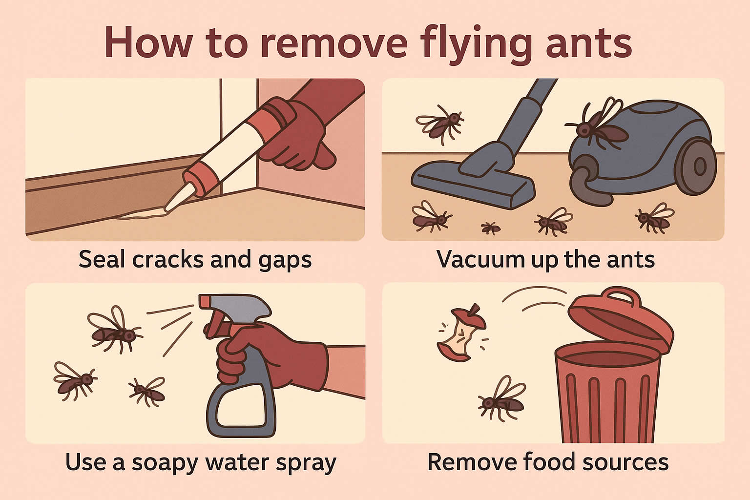 How to Get Rid of Flying Ants in the House