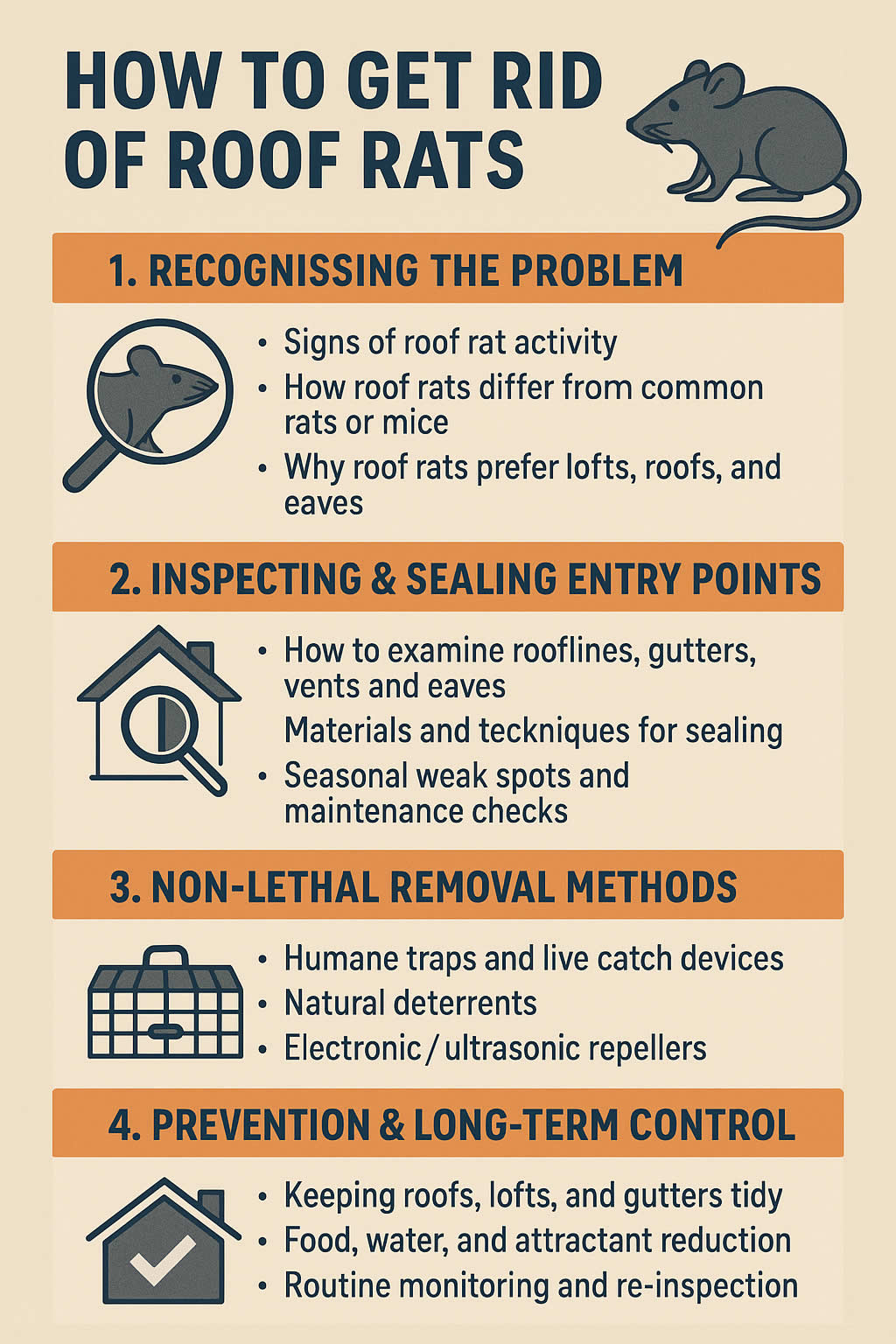 How to Get Rid of Roof Rats