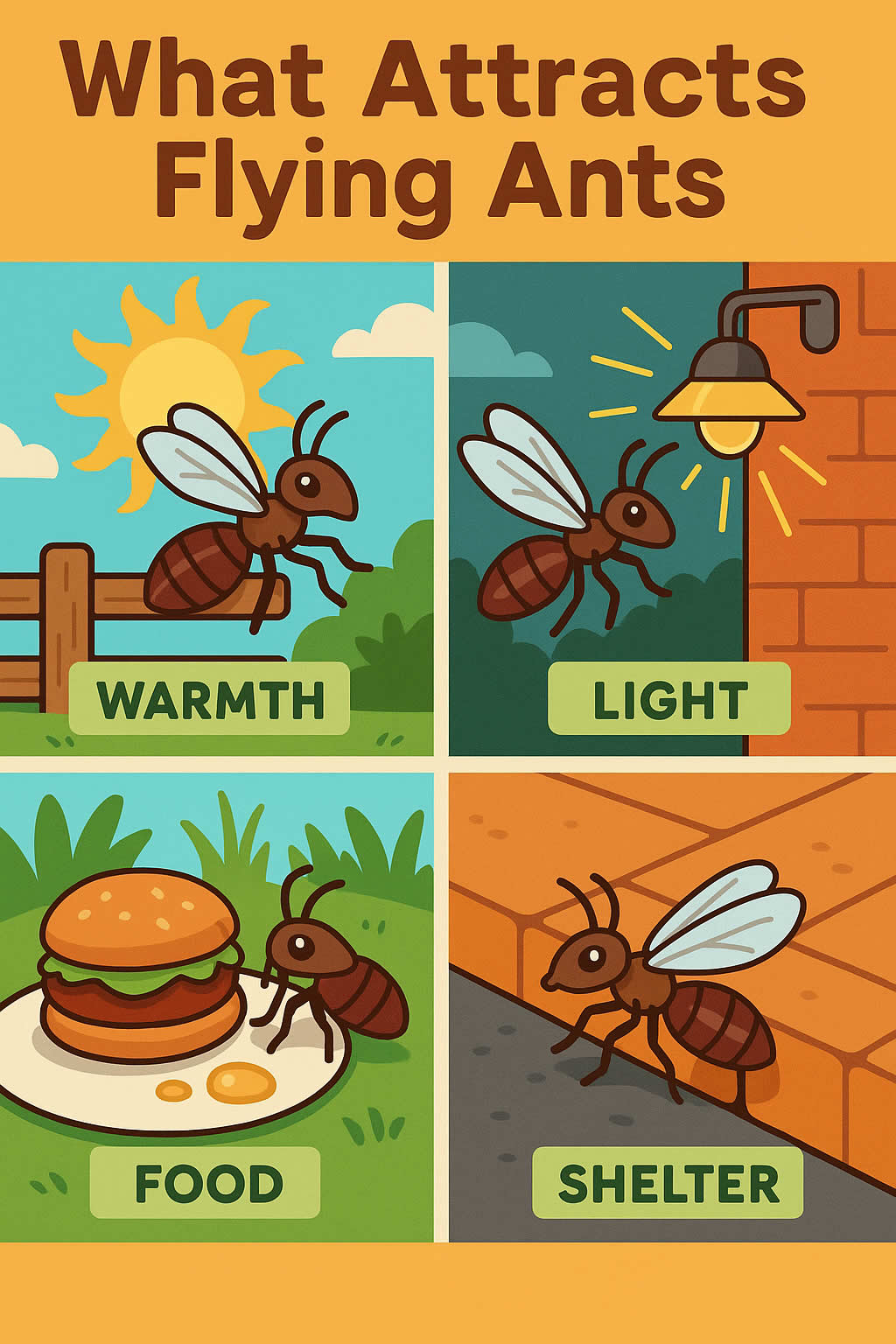 What Are Flying Ants Attracted To?