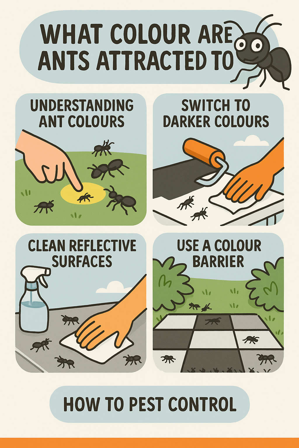 What Colour Are Ants Attracted To?