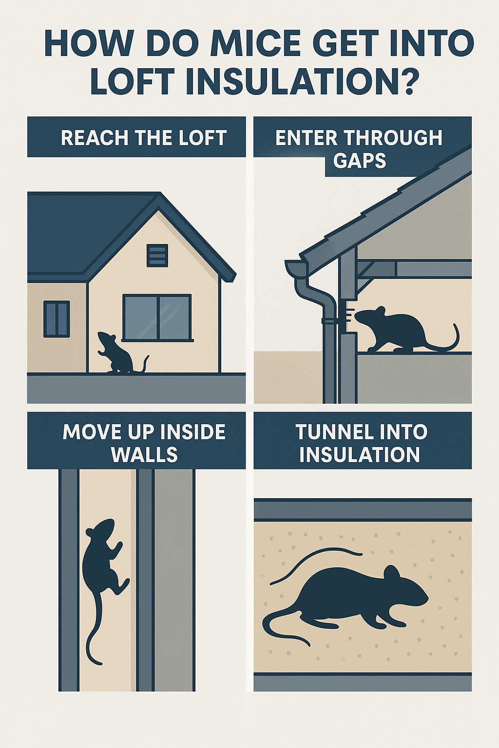 How Do Mice Get Into Loft Insulation?